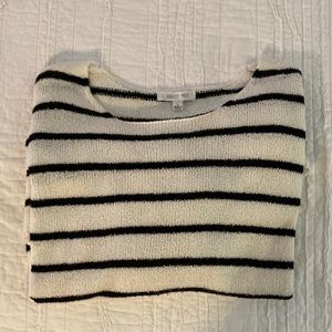 August Mist: Stripe Sweater